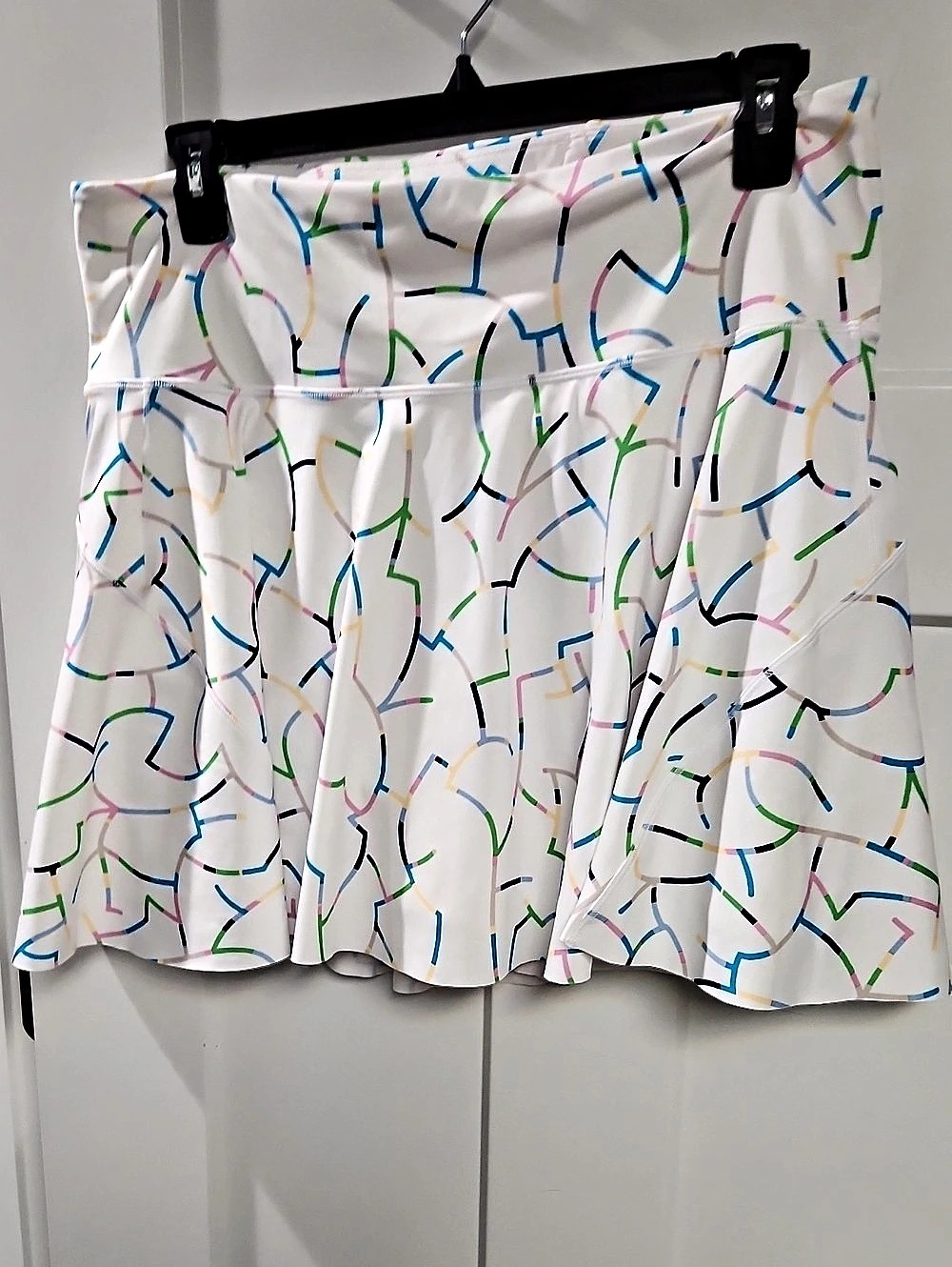 Athleta Abstract Print Mini Skirt